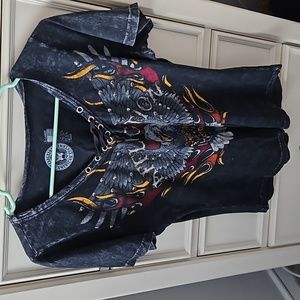 AFFLICTION  American Custom tshirt